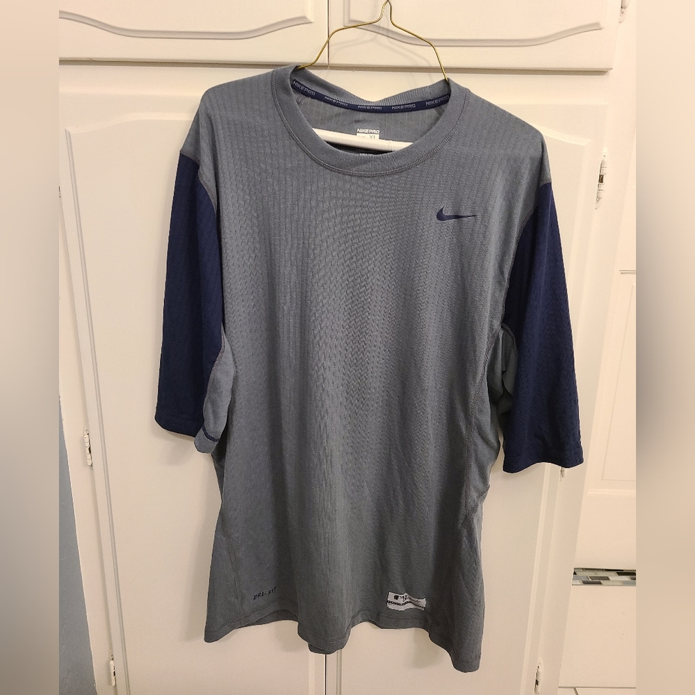 Nike Pro Men's Authentic Collection Baseball Shirt Size XL
